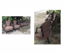 Antic Indian furnitures - 3 pieces